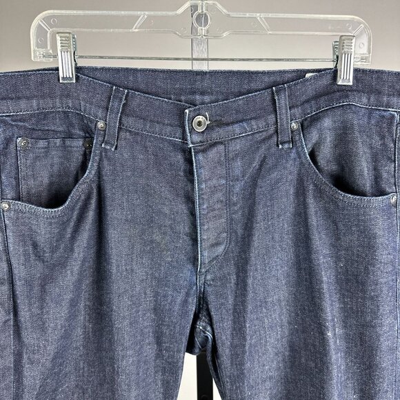 Rag & Bone Fit 2 Tonal Rinse Jeans Slim Fit Dark Wash Size 34 X 35 M1223k510ton - Picture 5 of 5